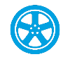 Icon for Car tyres as part of our car servicing and MOT in Wallingford and Oxfordshire